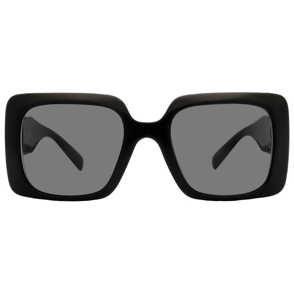Versace Dark Gray Rectangular Ladies Sunglasses VE4405 GB1/87 54 VE4405 GB1/87