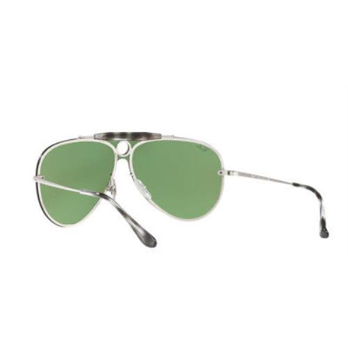 Ray-Ban sunglasses  - Silver Frame, Dark Green/Silver Mirror Lens