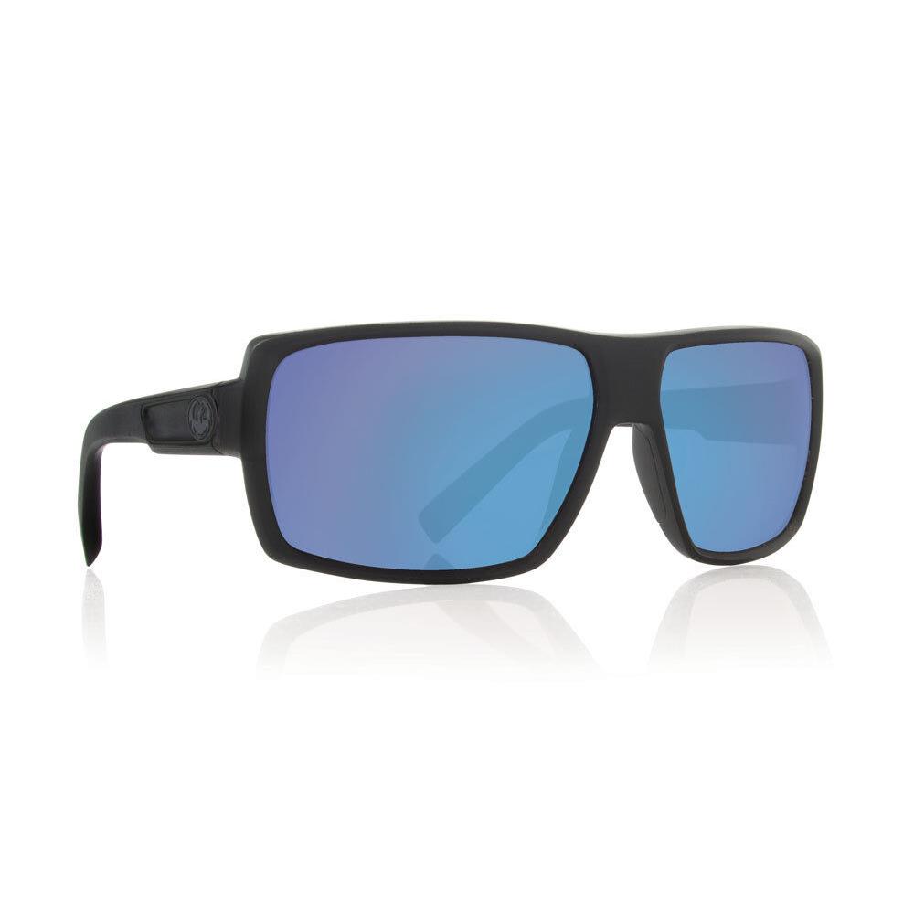 Dragon Double Dos Sunglasses - Matte Black/blue Ion 720-2237