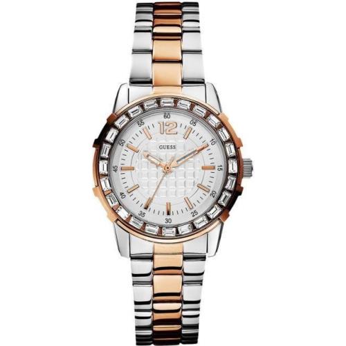 Guess Women`s Dazzling Sport Petite Two-tone Stainless Steel Watch U0018L3