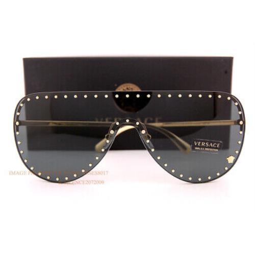 Versace sunglasses  - Gold Frame, Dark Grey Lens 0