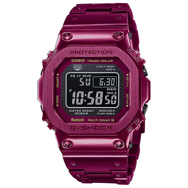 Casio G-shock Full Metal Red Stainless Steel Watch GMWB5000RD-4