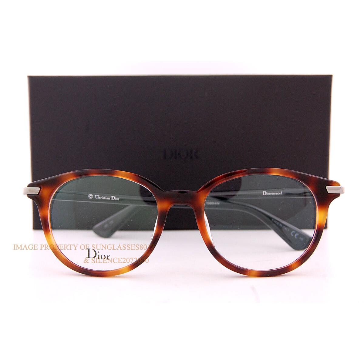 Christian Dior Eyeglass Frames Essence/1 581 Havana/black