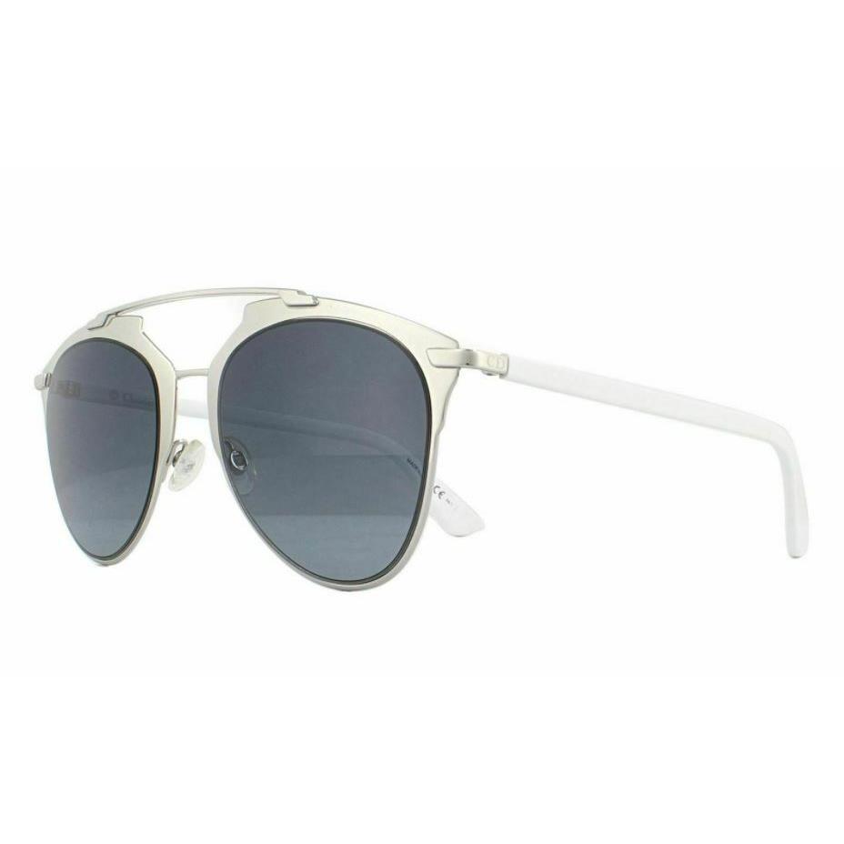 Christian Dior Reflected/s 085L/HD Palladium White/gray Sunglasses - Palladium White Frame, Gray Lens