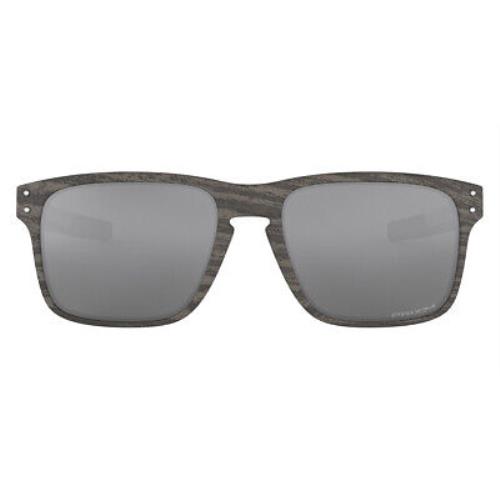 Oakley OO9384 Sunglasses Men Silver Rectangle 57mm - Frame: Silver, Lens: Prizm Black, Model:
