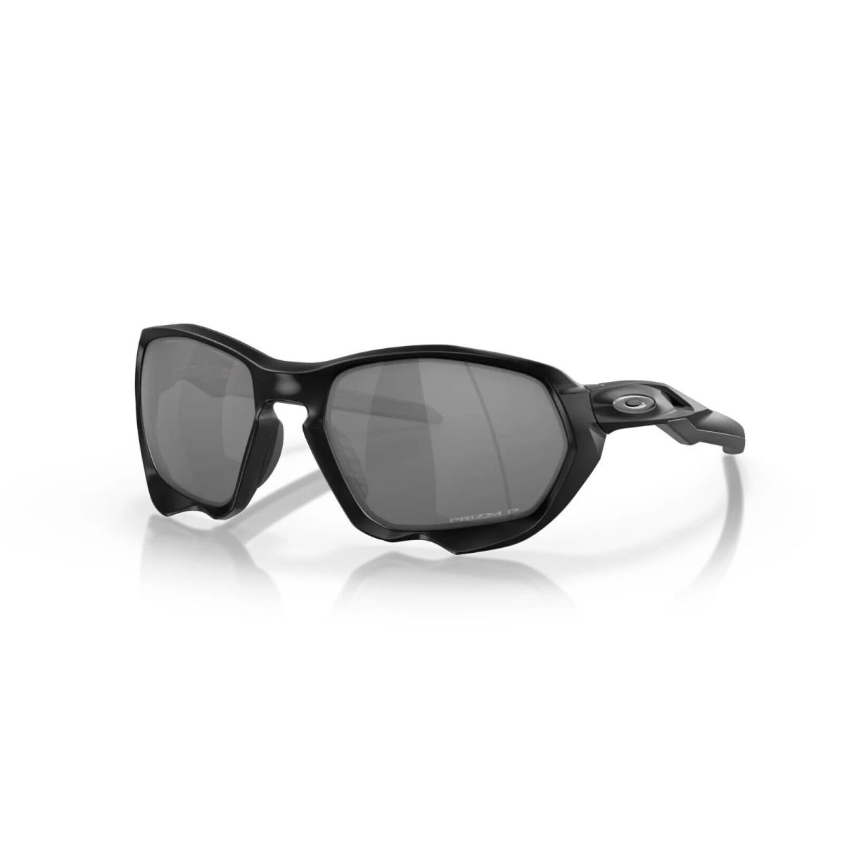 Oakley Plazma Polarized Sunglasses OO9019-0659 Matte Black W/ Prizm Black Lens