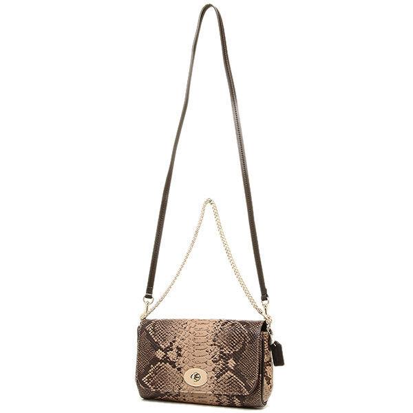 Coach Snake Mini Ruby Crossbody Handbag 35555 IM Light Gold /natural