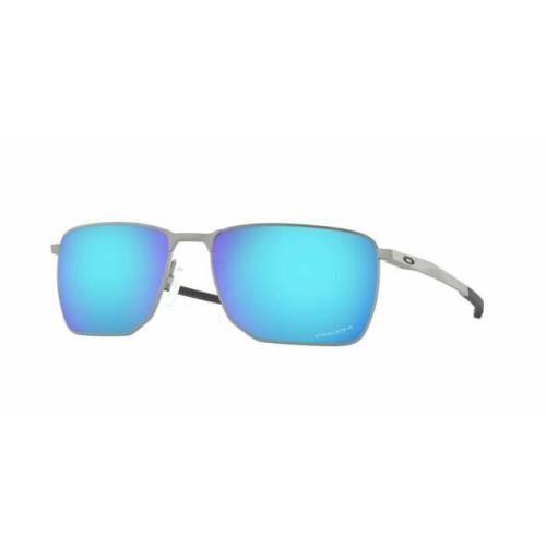 Oakley Ejector Sunglasses Satinchrome Prizmsapphire