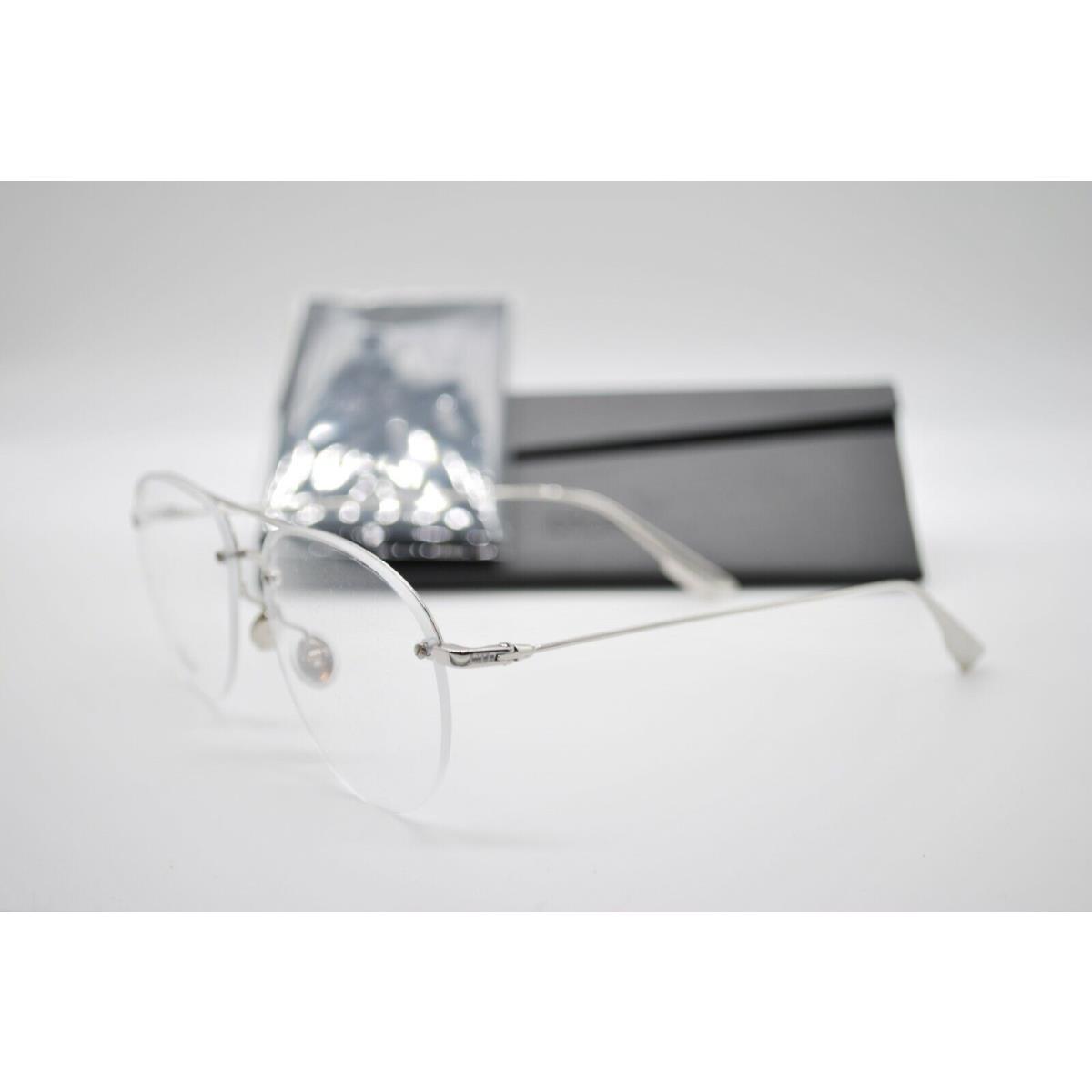 Christian Dior Stelliare 011 010 Silver Eyeglasses RX 55-15