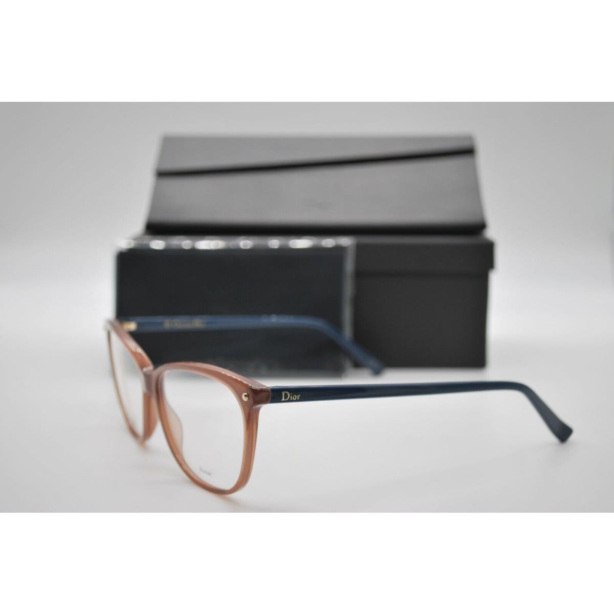 Christian Dior CD3270 3LG Brown Blue Eyeglasses Frames RX 53-13