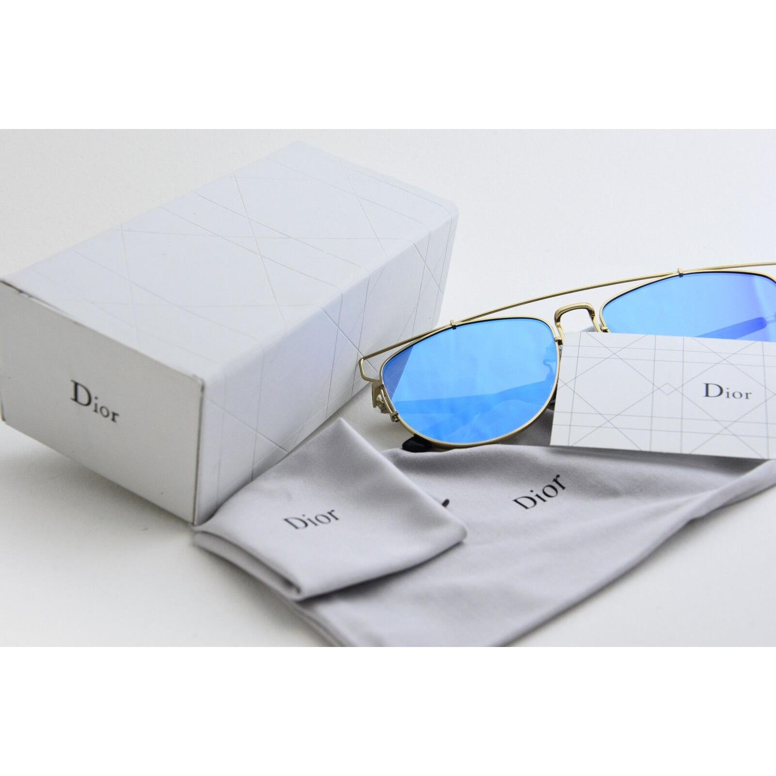 dior sunglasses blue mirror