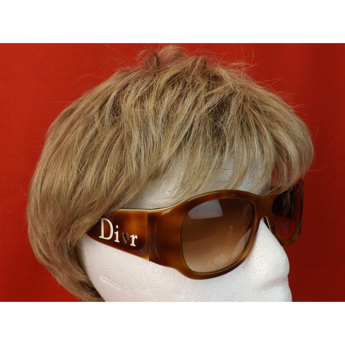 Christian Dior Loving LYDIOR2 Havana White DUKS2 Logo Sunglasses Italy