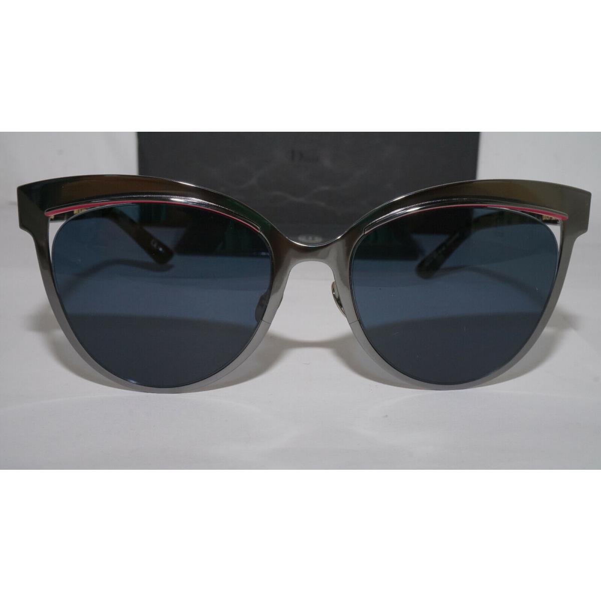 Christian Dior Sunglasses Gunmetal Titanium Blue 1SQ KU 54 19 145