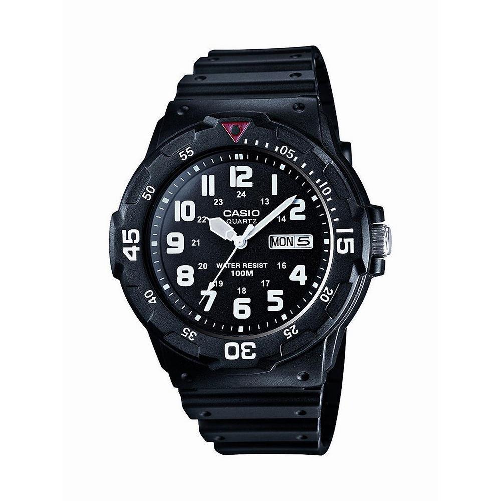 Casio Classic Analog Watch Black Resin Band