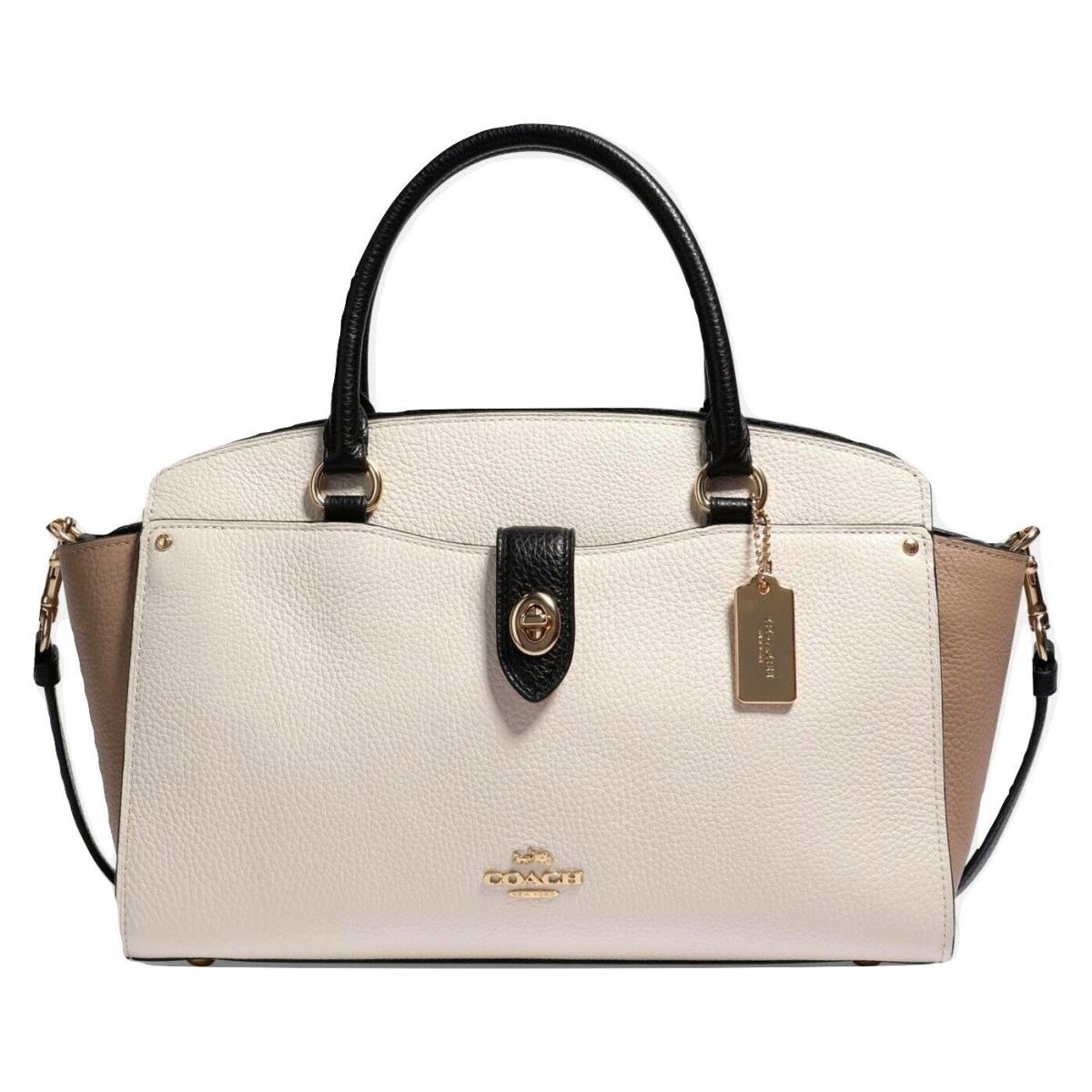 Coach Brie Carryall Bag In Colorblock Im/chalk Multi Msrp: