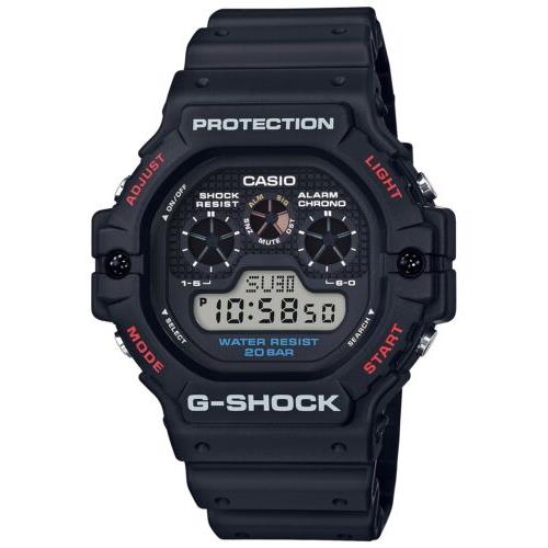 G-shock Men s Digital Resin Strap Watch Black 51.4mm