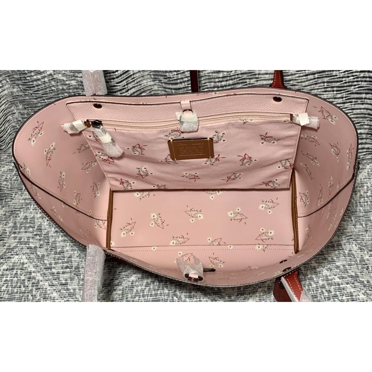 disney x coach market tote with disney motif