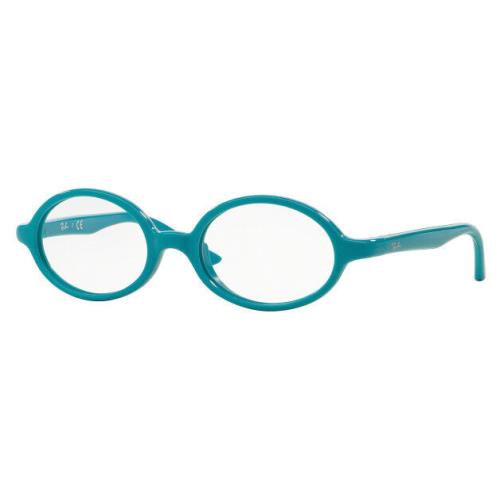 Ray-ban Junior Oval Blue Plastic 42MM Kids Eyeglasses RY1545 3637