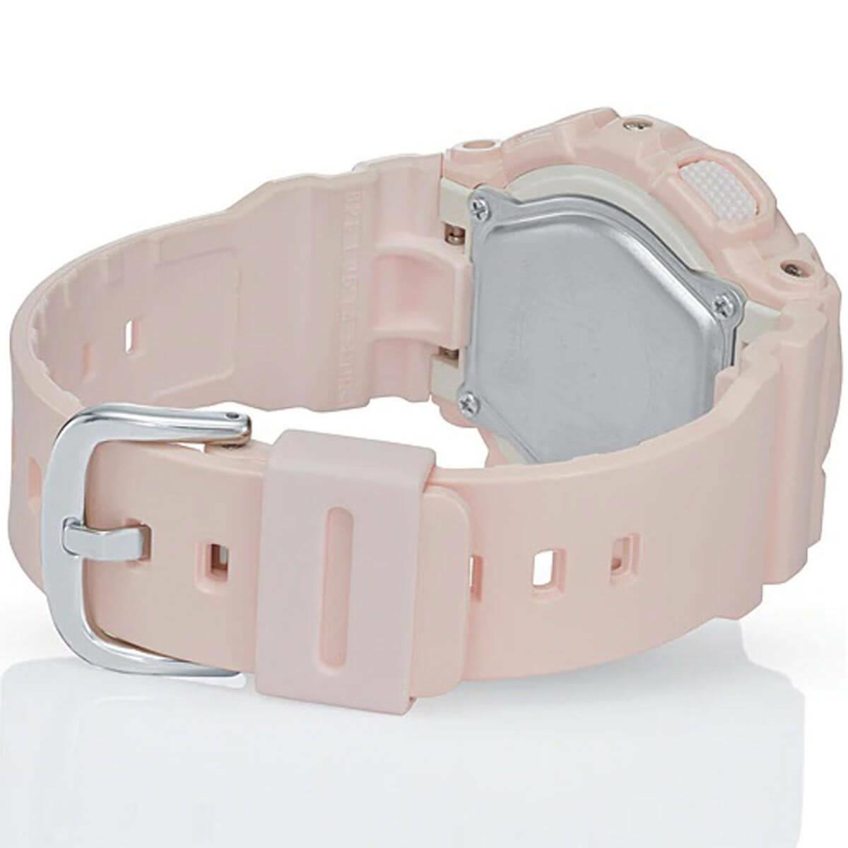 Casio Women`s Watch Baby-g Ana-digi Dial Pink Resin Strap BA110RG-4A