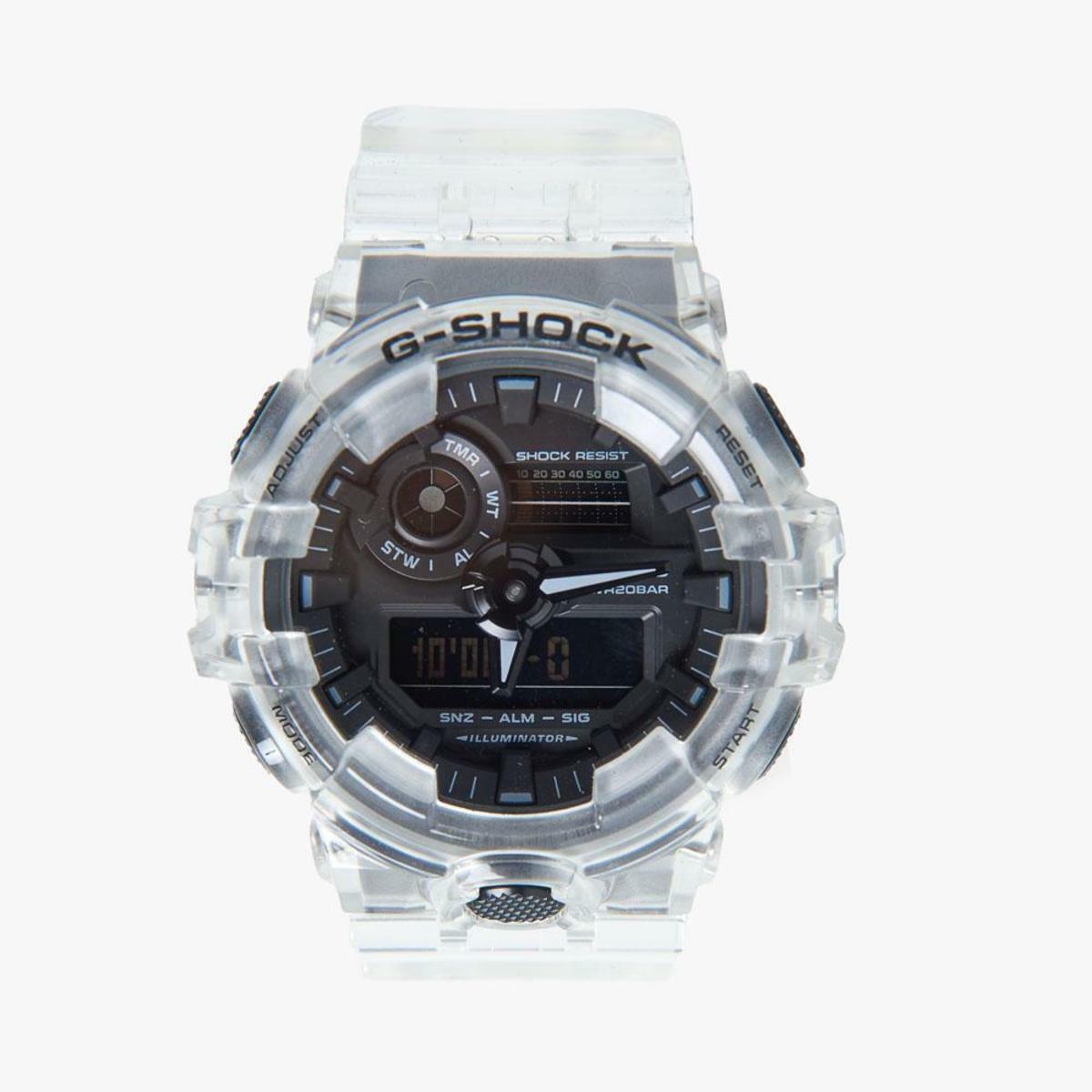 Casio G-shock Ana-digital Transparent Resin Strap Watch GA700SKE-7A