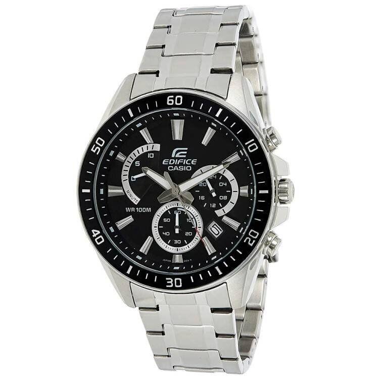 Casio Edifice EFR-552D-1A Standard Chronograph Stainless Steel Men`s Watch