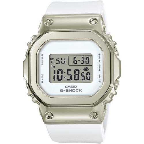 Casio G-shock GMS5600G-7 Stainless Steel White Metal Womens Watch