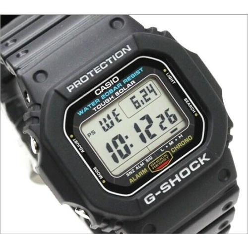 Casio G-shock Street Fashion Tough Solar Simple Designs Digital Watch G-5600UE-1