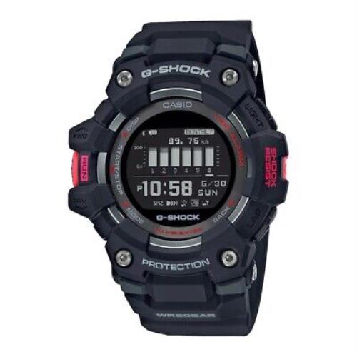Casio G-shock Move Fitness Bluetooth Mobile Watch GBD100-1 - Black Dial, Black Band