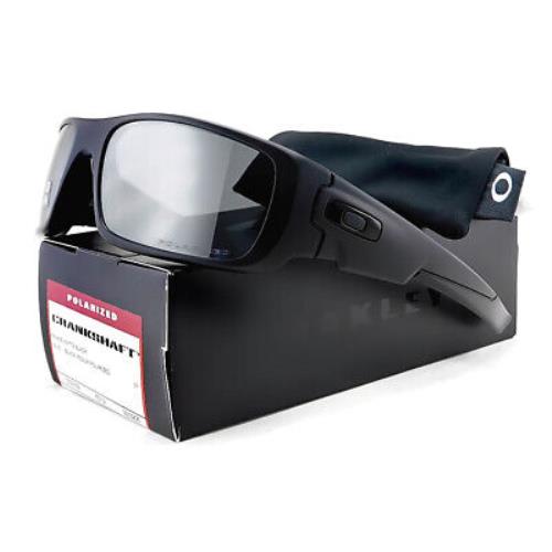 Oakley Crankshaft Polarized Sunglasses Matte Black / Black Iridium Lens - Frame: Matte Black, Lens: Black Iridium Polarized