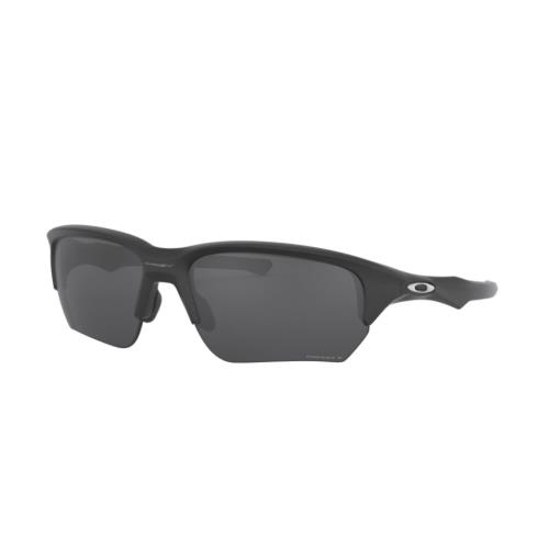 Oakley Flak Beta OO9372-08 Sunglasses Steel Frame W/ Black Prizm Lens 65mm - Frame: Silver, Lens: Black