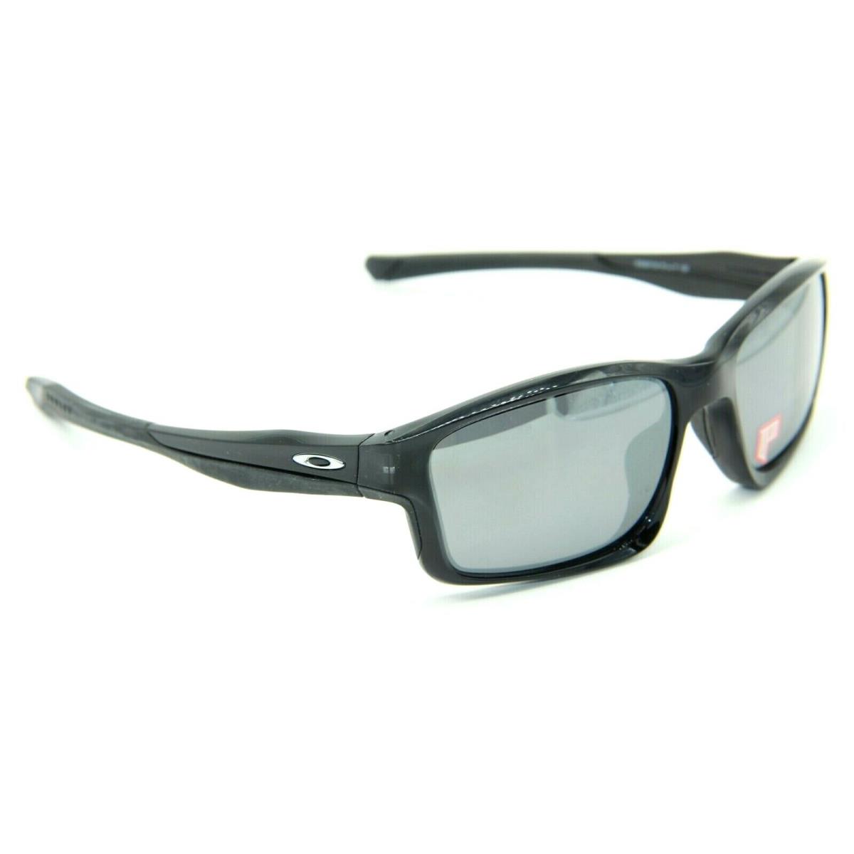 Oakley OO9247 Chainlink 09 Grey Black Polarized Sunglasses 57-17