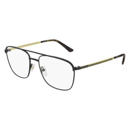 Gucci eyeglasses  - Frame: Black 4