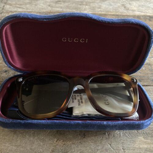 Gucci sunglasses  - Havana Frame, Brown Lens 0