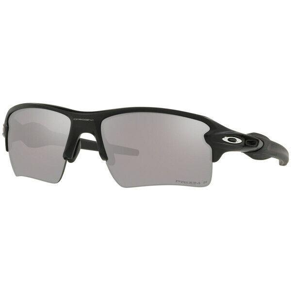 Oakley Flak 2.0 XL Matte Black Polarized Prizm Sunglasses OO9188-96 59 - Frame: Black, Lens: Silver
