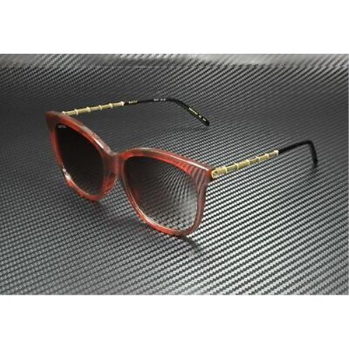 Gucci GG0655SA 002 Square Havana Brown Gradient Women`s Sunglasses 56 mm