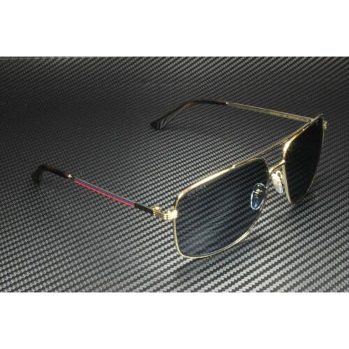 Gucci sunglasses  - Gold Frame, Blue Lens