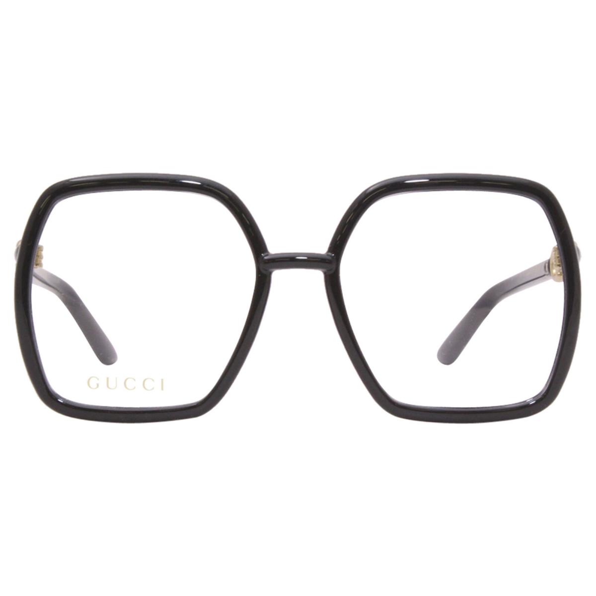 Gucci GG0890O 001 Eyeglasses Women`s Black Full Rim Optical Frame 55-mm