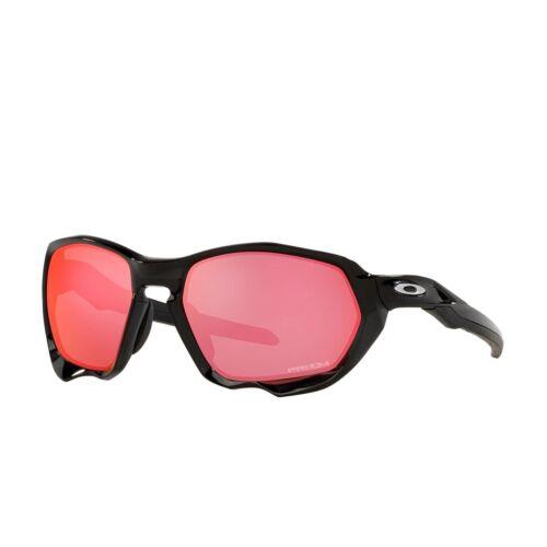 OO9019-07 Mens Oakley Plazma Sunglasses - Frame: Black, Lens: