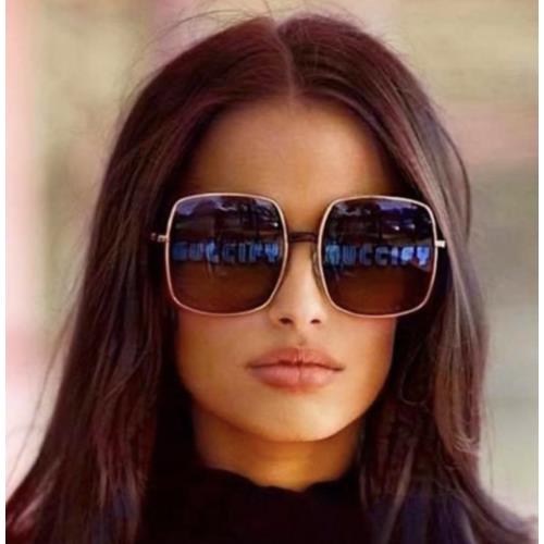 Gucci GG0414S-002-60 Gold Sunglasses