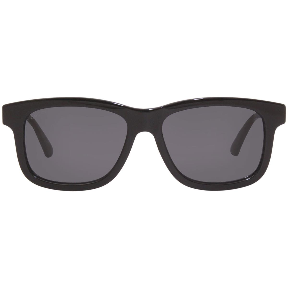 Gucci GG0824S 005 Sunglasses Men`s Black/grey Lenses Fashion Rectangular