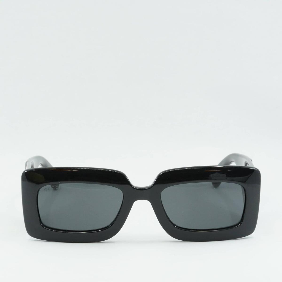 Gucci GG0811S 001 Black/grey 53-21-145 Sunglasses - Frame: black, Lens: Grey