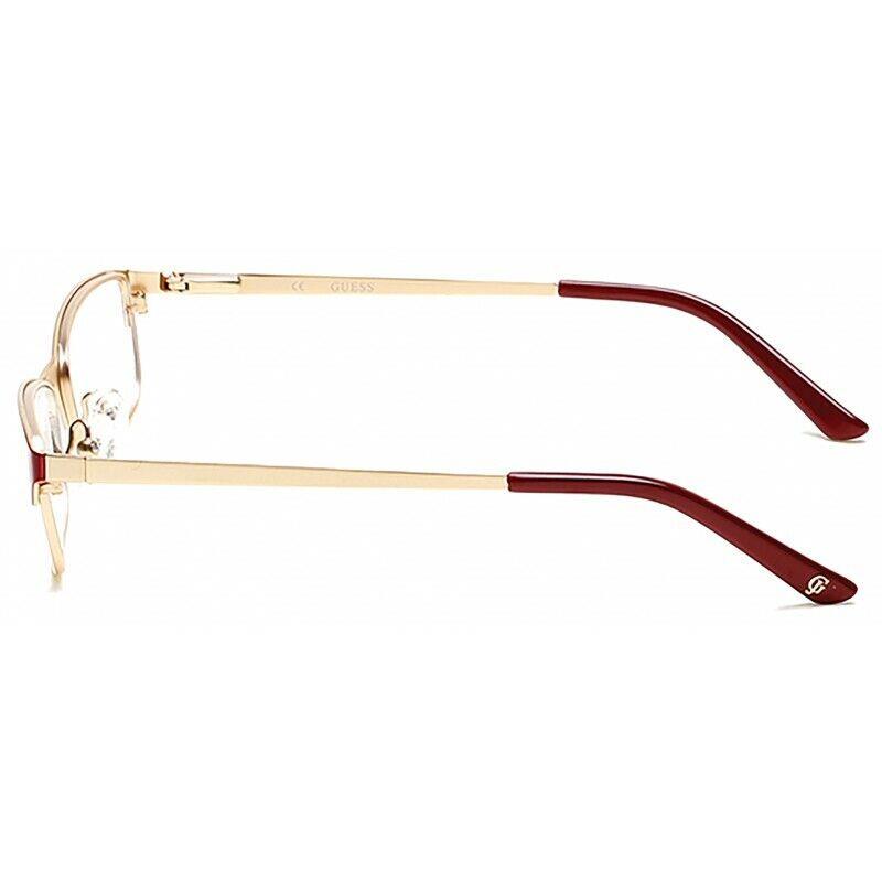 Guess 2544-52072 Red/gold Eyeglasses