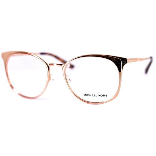 Michael Kors MK3022 Orleans 1026 Rose Gold Womens Eyeglasses 53-18-140