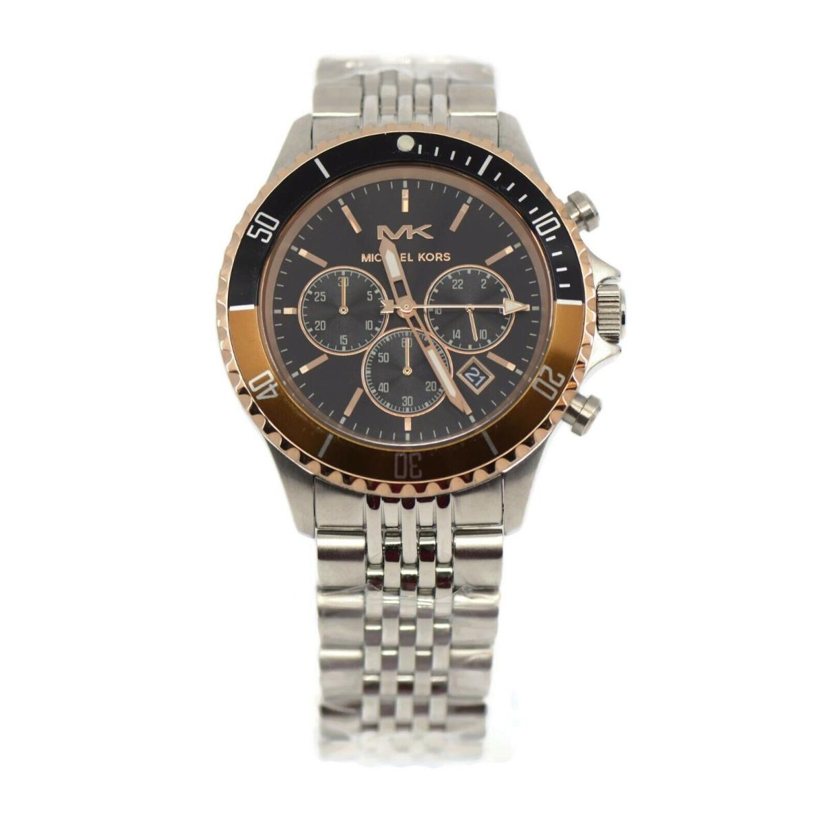 Michael Kors Bayville Two Tone Stainless Steel Watch MK8725