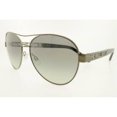 Michael Kors Sunglasses 5003 100211 60MM Gunmetal Frames Grey Gradient Lenses