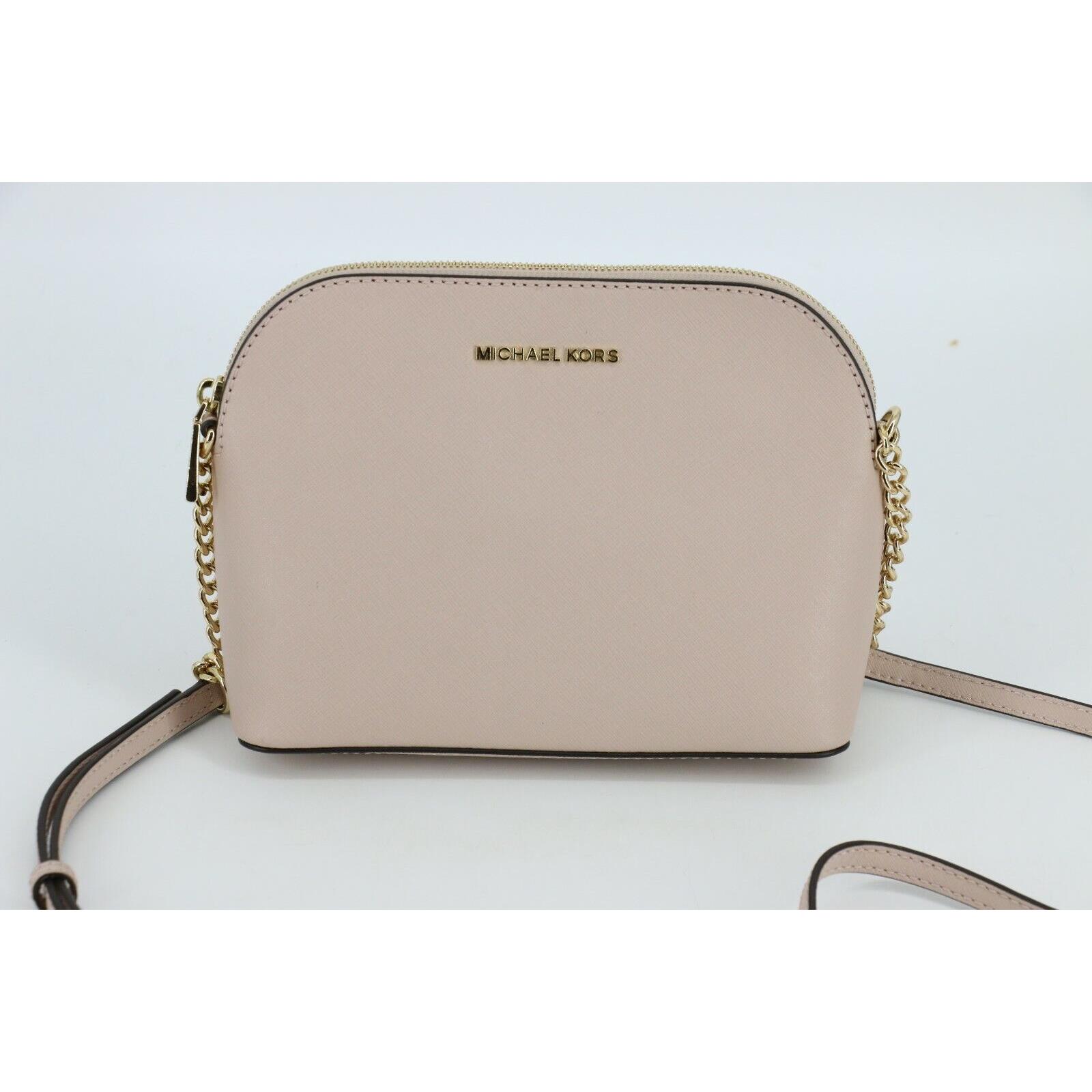 michael kors dome crossbody pink