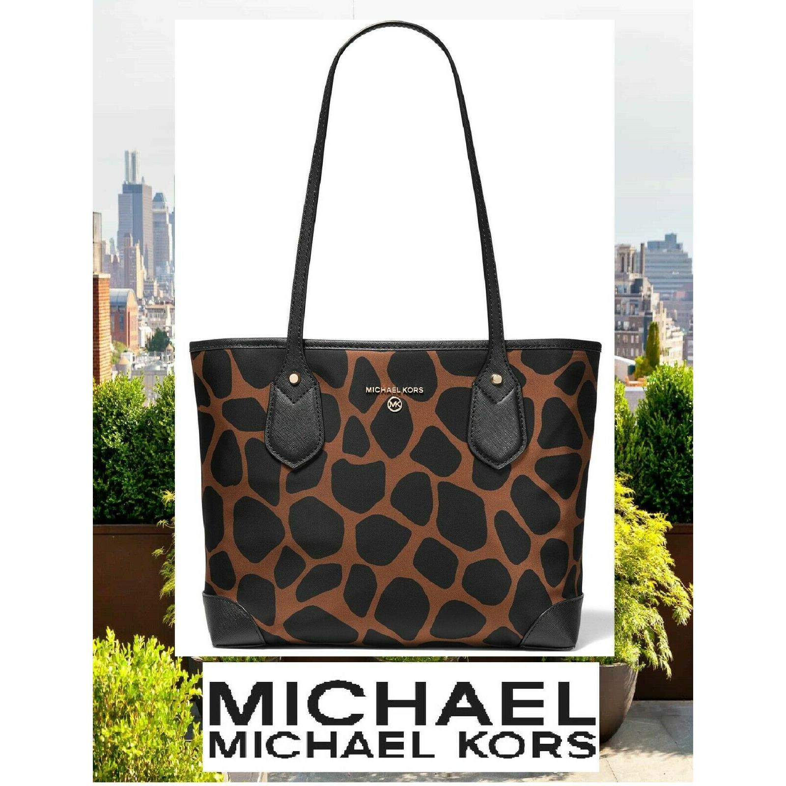 Michael Kors  bag  MICHAEL Eva - Black , Gold-Tone Hardware, Black Lining 2