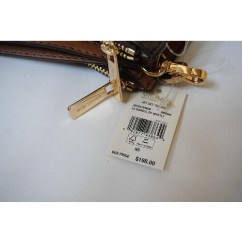 Michael Kors  bag  Jet Set Travel - Beige Lining, Gold Hardware, brown Manufacturer 10