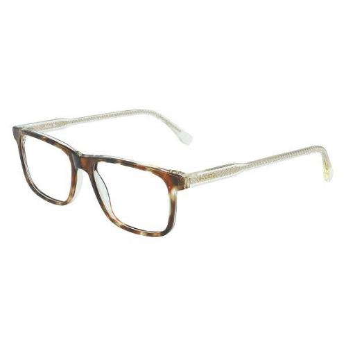 Lacoste L2852 218 53mm Blonde Havana Unisex Ophthalmic Rx Eyeglasses Frame - Frame: Blonde Havana