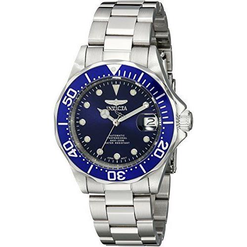 Invicta Men`s 17040 Pro Diver Analog Japanese Automatic Silver-tone Watch